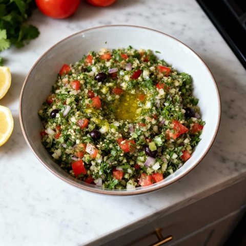 Zdjęcie: Tabouleh: libańska sałata z bulguru i natki pietruszki – przepis i triki